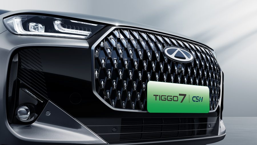 Chery Tiggo 7 Phev, Ромбовидная «звёздная» решётка радиатора